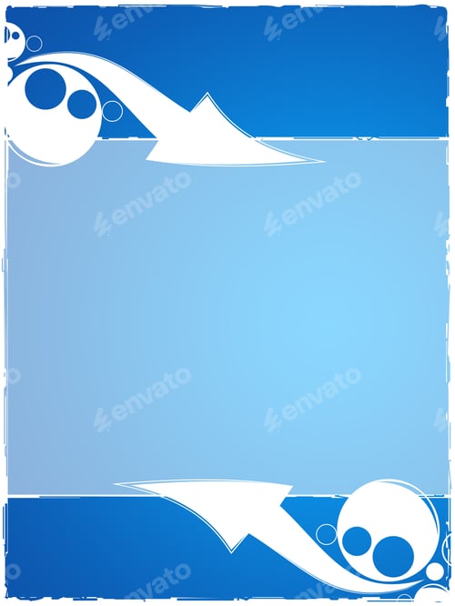 Preview: Background Illustration With Decorations And Arrows