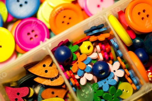 Preview: Color Buttons, Stitching Backgrounds.