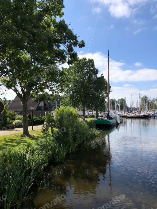 Preview: Skutsje In Heeg, Friesland, The Netherlands