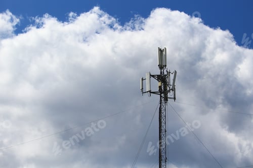 Preview: Mobile Phone Tower. High Speed Broadband. Wireless Cellular Network. Signal Data.