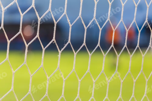 Preview: Abstract Soccer Background. Illustrative Universal Football Symbol For News During The Covid-19