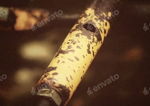 Preview: Metallic Rusty Part Close Up
