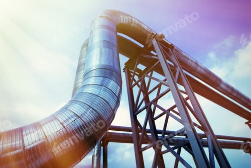 Preview: Equipment, Cables And Piping As Found Inside Of A Modern Industrial Power Plant