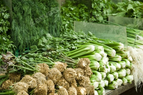 Preview: Fresh Organic Herbs And Spices At Asian Market