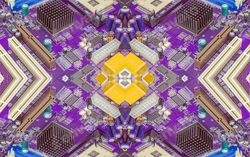 Preview: Empty Cpu Processor Socket With Pins On Motherboard