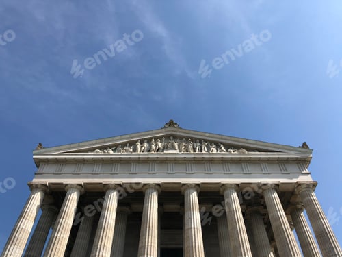 Preview: The Walhalla In Donaustauf, Germany