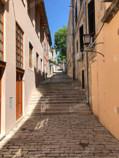 Preview: Street In The Old Town Of Pula, Croatia