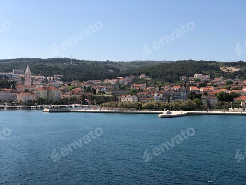 Preview: Supetar A Town Of The Dalmatian Island On Brac In Croatia