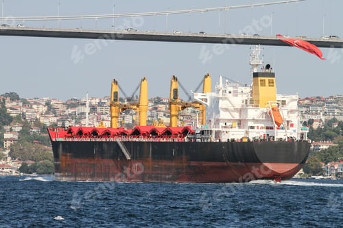 Preview: A Cargo Ship Carrying Goods Between Ports