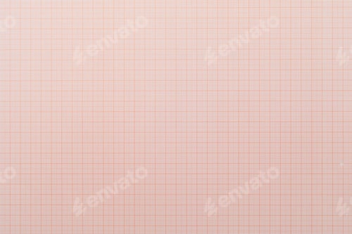 Preview: Graph Paper Background With Fine Orange Grid