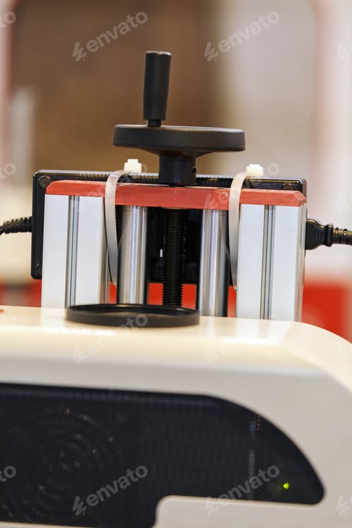 Preview: Focus On Detail Of Engine For Industry; Note Shallow Depth Of Field