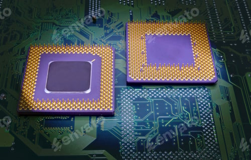 Preview: Close Up Of Cpu Processors