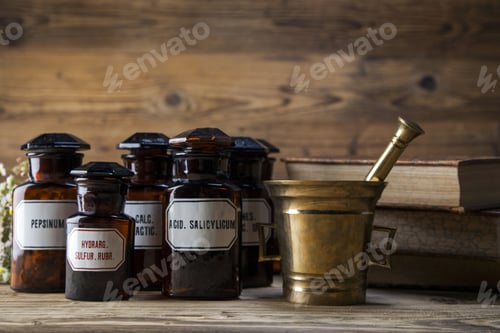 Preview: The Ancient Natural Medicine, Herbs, Medicines And Old Book