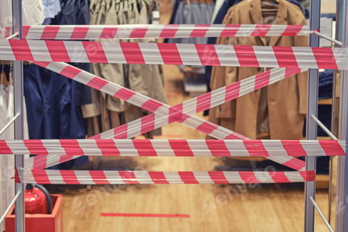 Preview: Closed Clothing Store Due To The Coronavirus Crisis