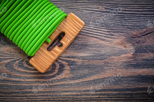 Preview: Soft Wire Tie On Wooden Board Agriculture Concept.