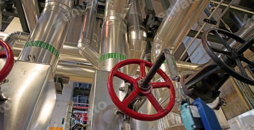 Preview: Equipment, Cables And Piping As Found Inside Of A Modern Industrial Power Plant