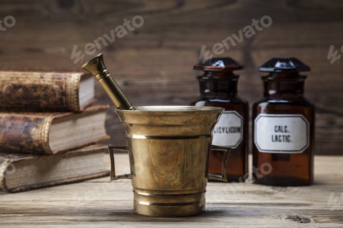Preview: The Ancient Natural Medicine, Herbs, Medicines And Old Book
