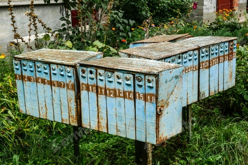 Preview: Multiple Blue Mailboxes