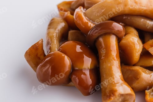 Preview: Pickled Vegetables On A White Acrylic Background