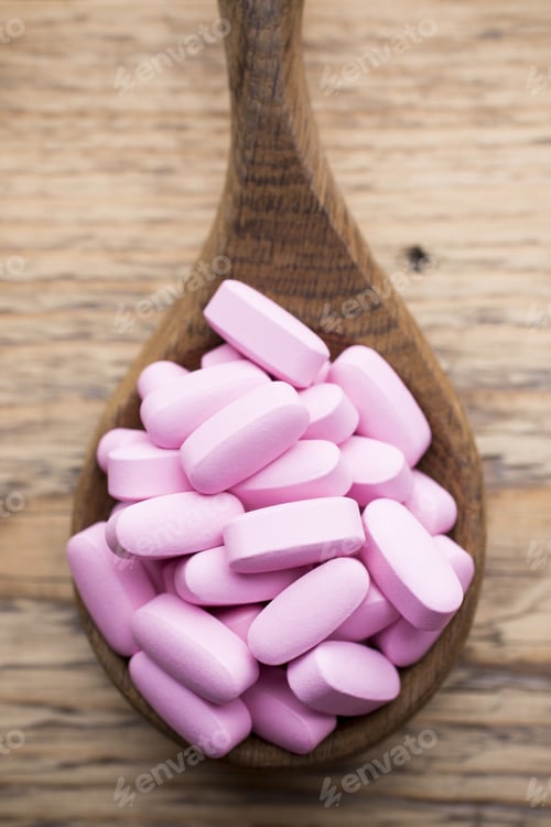 Preview: Homeopathic Supplement. Alternative Medicine. Vitamin Capsules.
