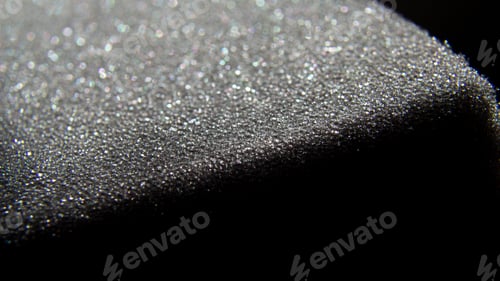 Preview: Black Foam, Foam Texture Background.