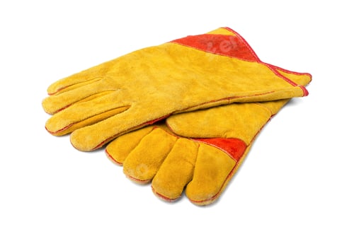 Preview: Construction Gloves On White