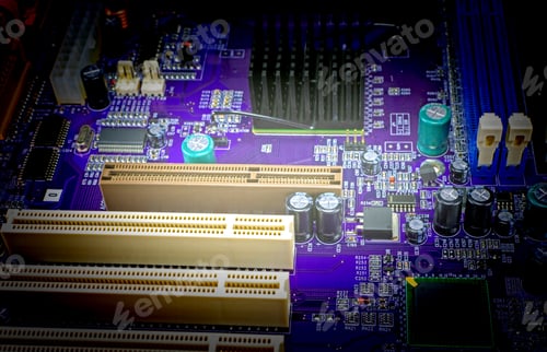 Preview: Empty Cpu Processor Socket With Pins On Motherboard