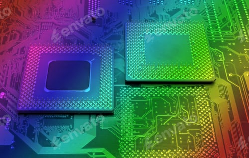 Preview: Close Up Of Cpu Processors