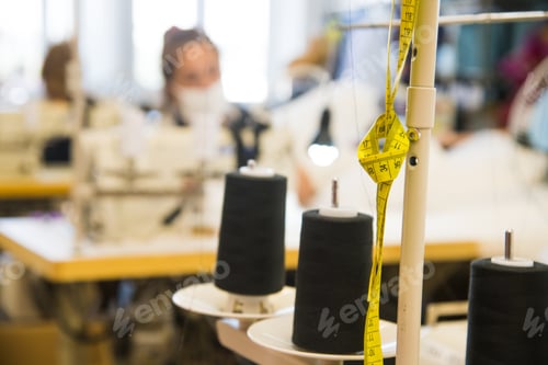 Preview: Garment Factory. Sewing Equipment, Fabrics And Threads. The Process Of Tailoring