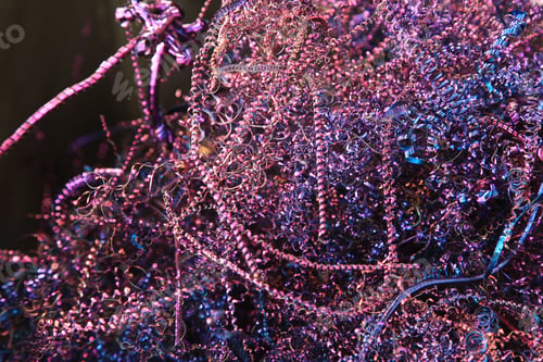 Preview: Metal Shavings At A Tool And Die Making Fabric.