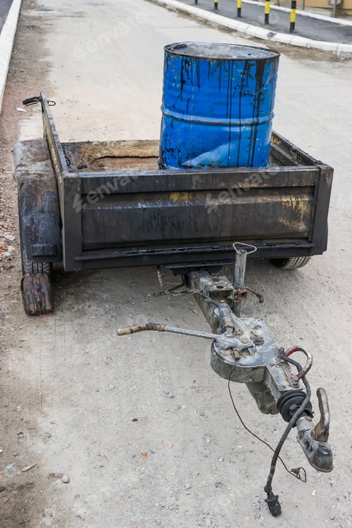 Preview: Bitumen Emulsion, Package In 200 Litre Steel Drums. These Liquid Products Are Functional In Use And