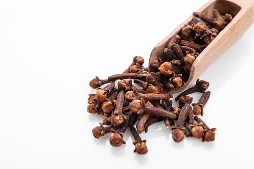 Preview: Fragrant Cloves On A White Acrylic Background