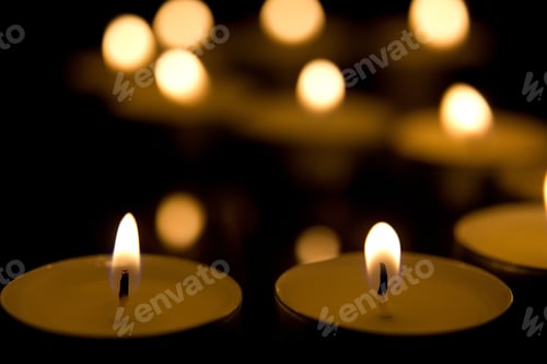 Preview: Candles And Reflections.