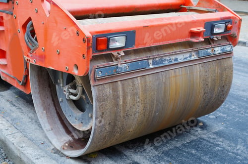 Preview: Heavy Vibration Roller Compactor For Road Repairing On Construction Sites
