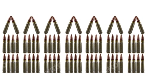 Preview: Bullet Fence On White Background Isolated