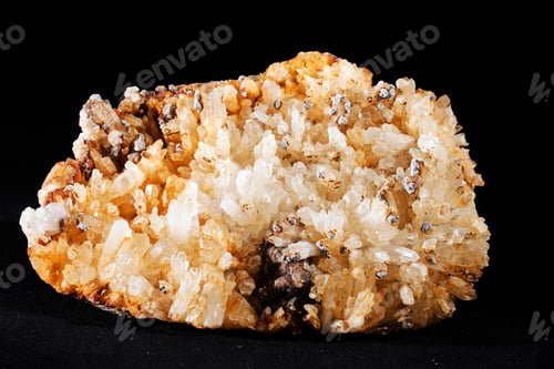 Preview: Quarc Mineral On The Black Background