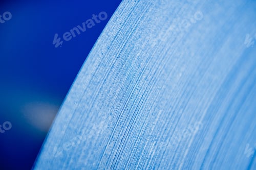 Preview: Curved Lines Of Rolled Metal Are Made Of Sheet Steel.