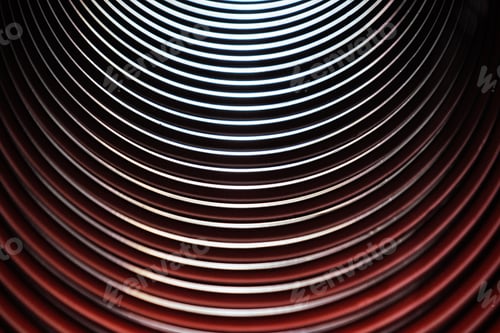 Preview: Abstract Picture Of Pipe From The Inside.