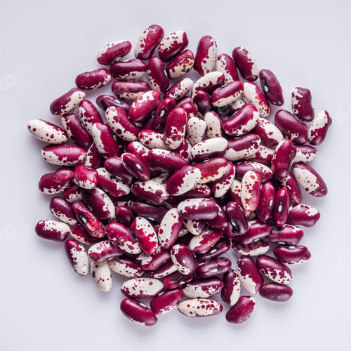 Preview: Fresh Organic Natural Beans On A White Background