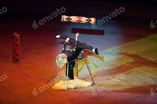 Preview: Juggler Performance In The Circus