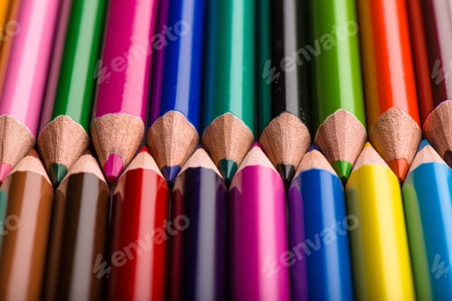 Preview: Macro Background Of The Pencil As An Element For Design. High Resolution.