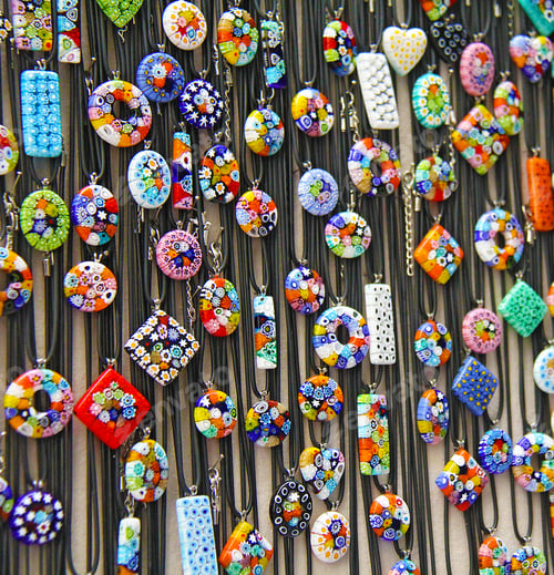 Preview: Pendants And Neck Pendants Of Murano Glass, Italy