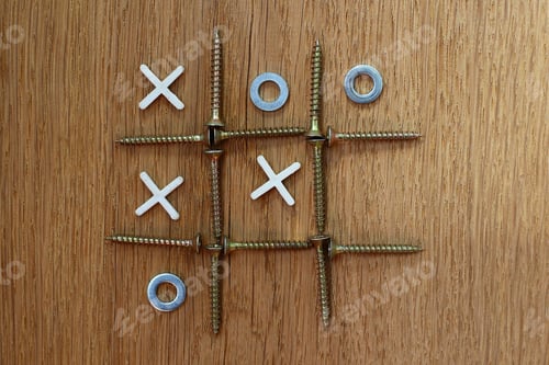 Preview: Resourcefulness And Creativity In The Organization Of The Game. Tic Tac Toe. Improvised Attributes