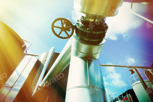 Preview: Equipment, Cables And Piping As Found Inside Of A Modern Industrial Power Plant
