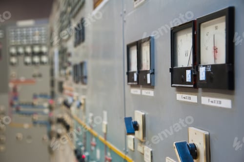 Preview: The Interior Of A Modern Thermal Power Plant. Equipment, Pipes, Control Center Of Thermal Power