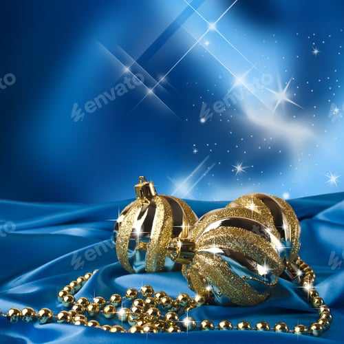 Preview: Golden Christmas Ball