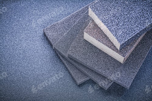 Preview: Abrasive Sponges For Grinding On Emery Paper Top View.