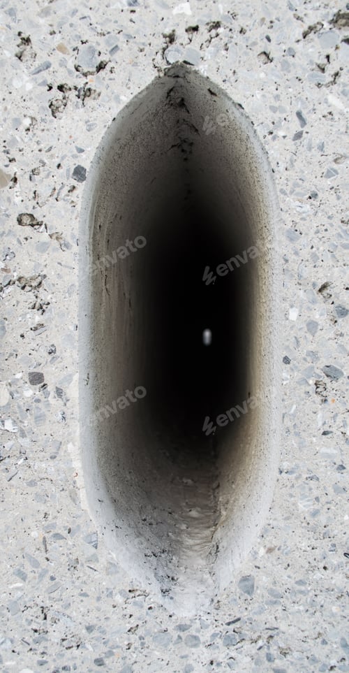 Preview: Detailed Section Of A Prefabricated Concrete Slab For Construction