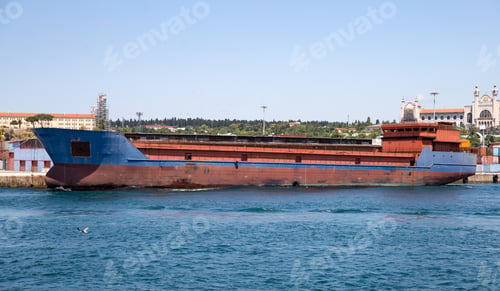 Preview: Cargo Ship Is Loading In A Port
