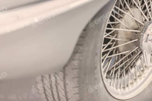 Preview: Parts For Motor Vehicles And Bicycles, Note Shallow Depth Of Field
